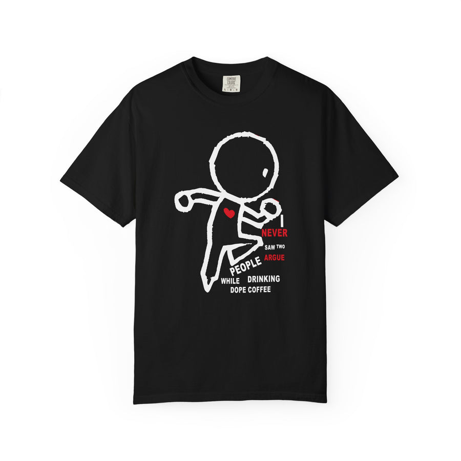 Mr. Lofi - I Never Saw Two People Argue Tee