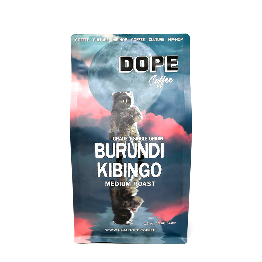 Dope Coffee Burundi Kibingo medium roast coffee bag