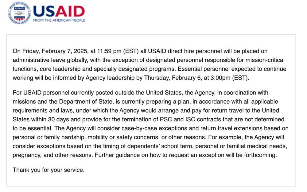 The Disintegration of USAID and Its Economic Consequences for the Coffee, Sugar, and Flavoring Industries