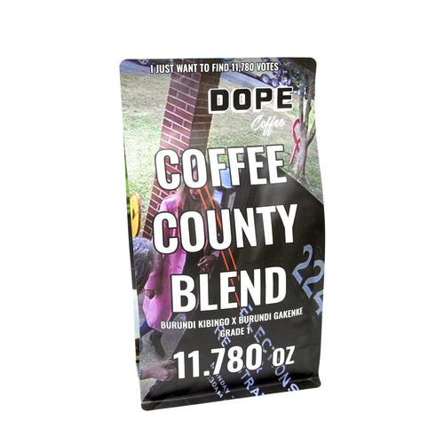 Dope Coffee 11780 Coffee County Georgia blend coffee bag