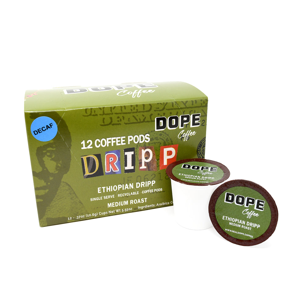 DECAF Ethiopian Dripp Coffee Pods
