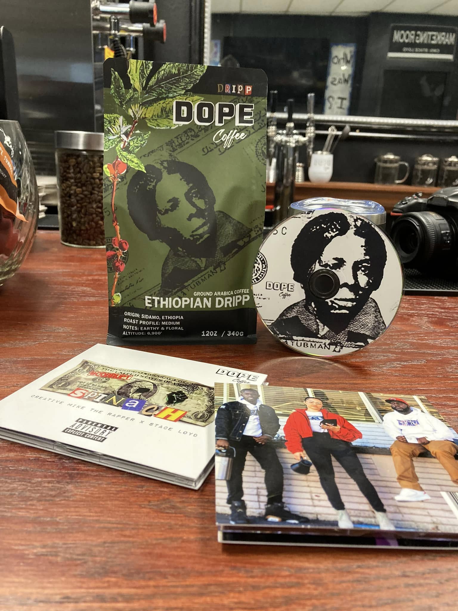 Ethiopian Dripp — product spread, second angle