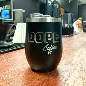 
                  
                    Load image into Gallery viewer, Dope Coffee Black Stainless Tumbler
                  
                